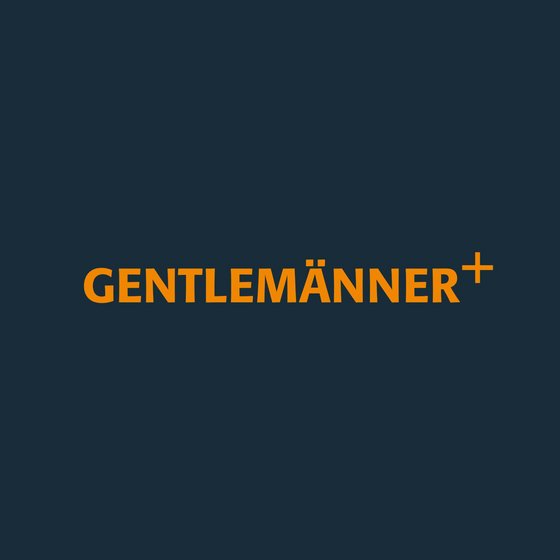 Schriftzug GENTLEMÄNNER+