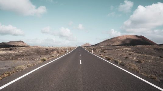 Straße auf Lanzarote