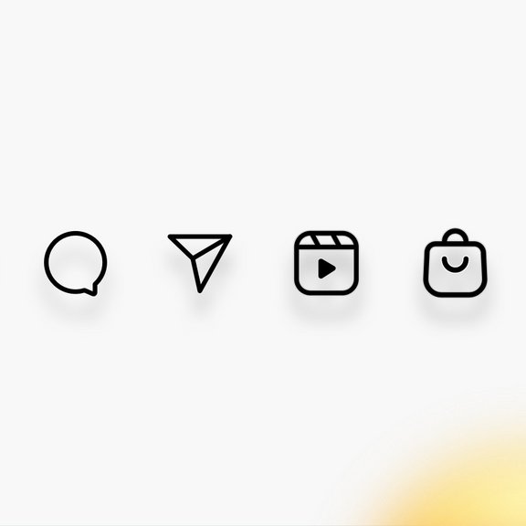 Instagram Icon-Set