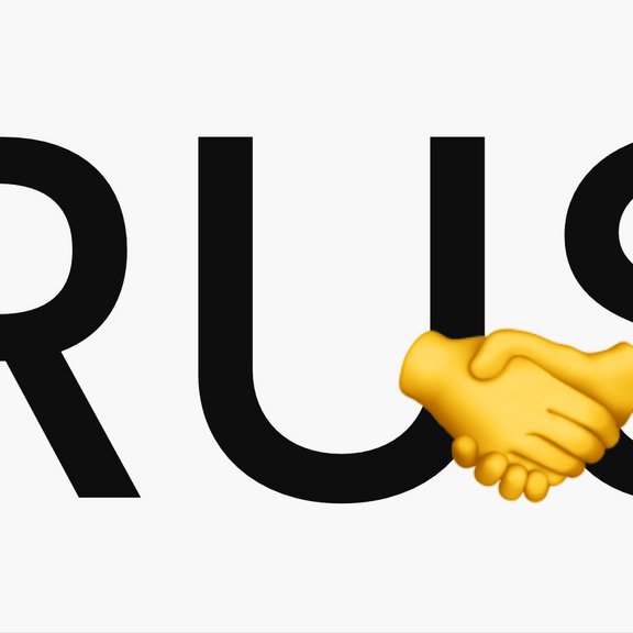 Agenturmodell der Zukunft: Trusted Advisor Trusted Schriftzug mit Handshake