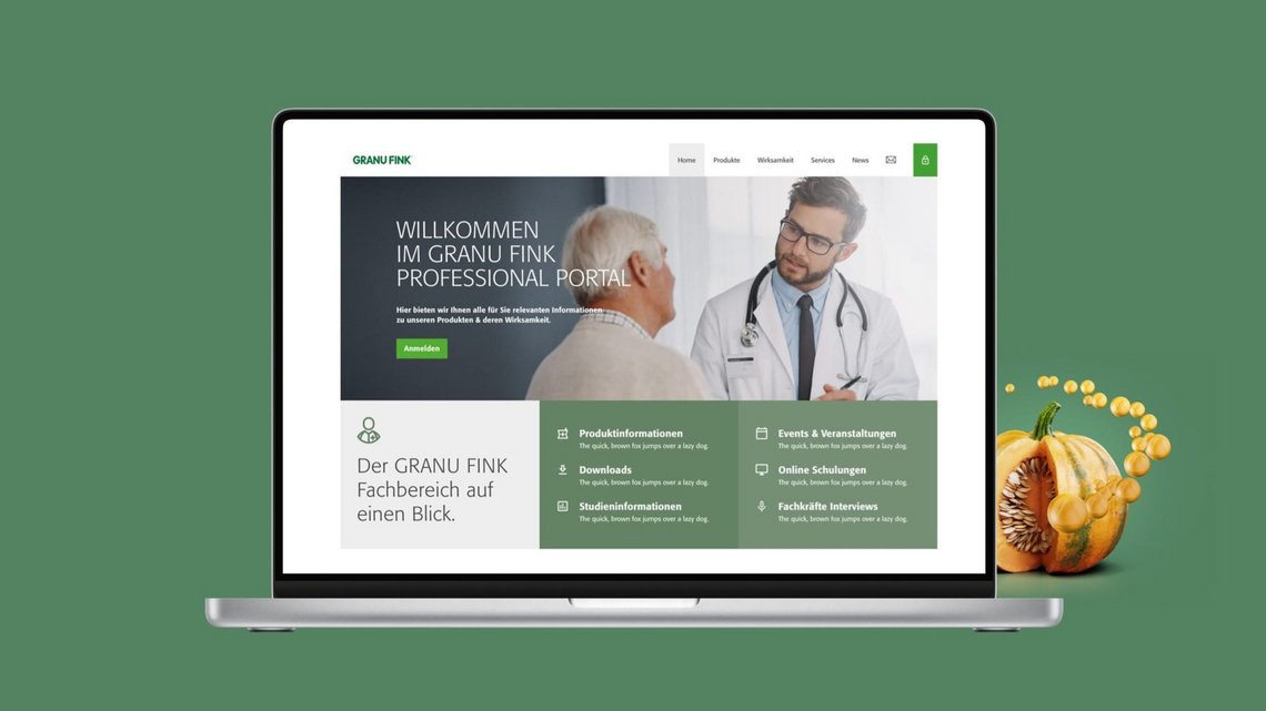 GRANU FINK® HCP-Plattform