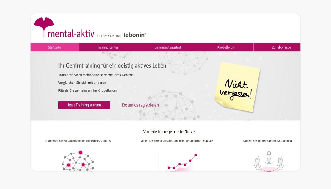 Screenshot Website mental-aktiv.de