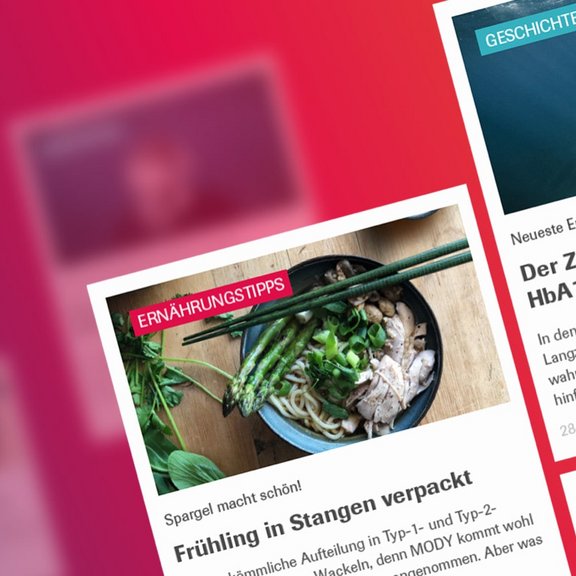 Headerbild mit Collage aus Inhalten der #meinbuntesleben Content Marketing Plattform