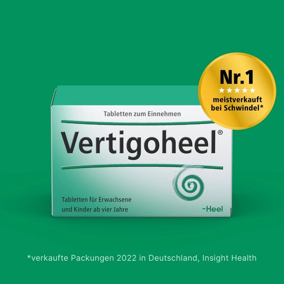 Vertigoheel Produktabbildung mit Nr. 1 Störer