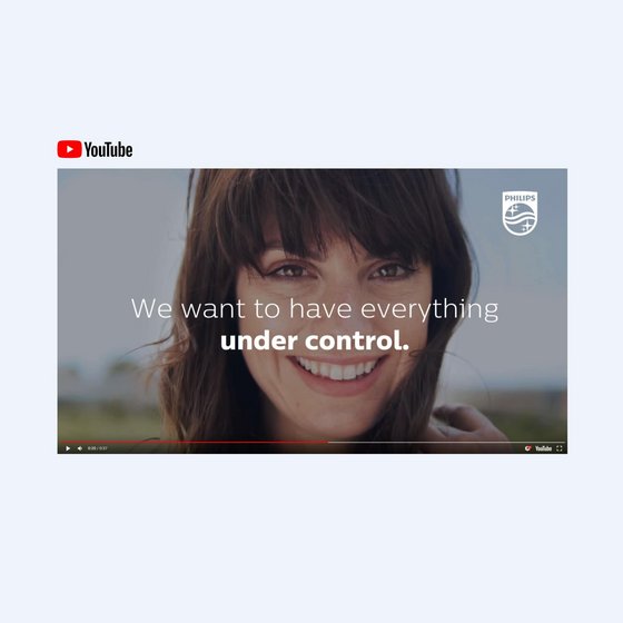 Screen aus dem Image-Video zu Philips BlueControl